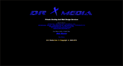 Desktop Screenshot of drxmedia.com